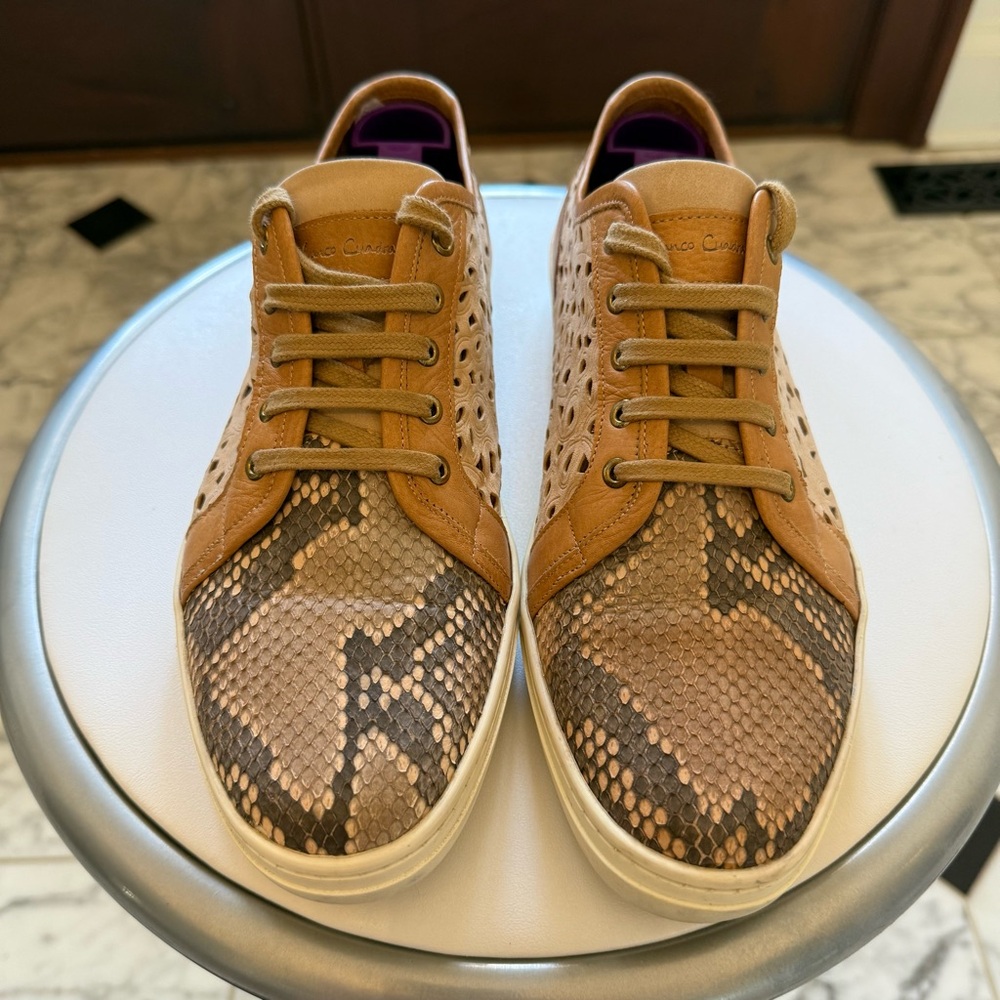 Franco Cuadra leather sneakers